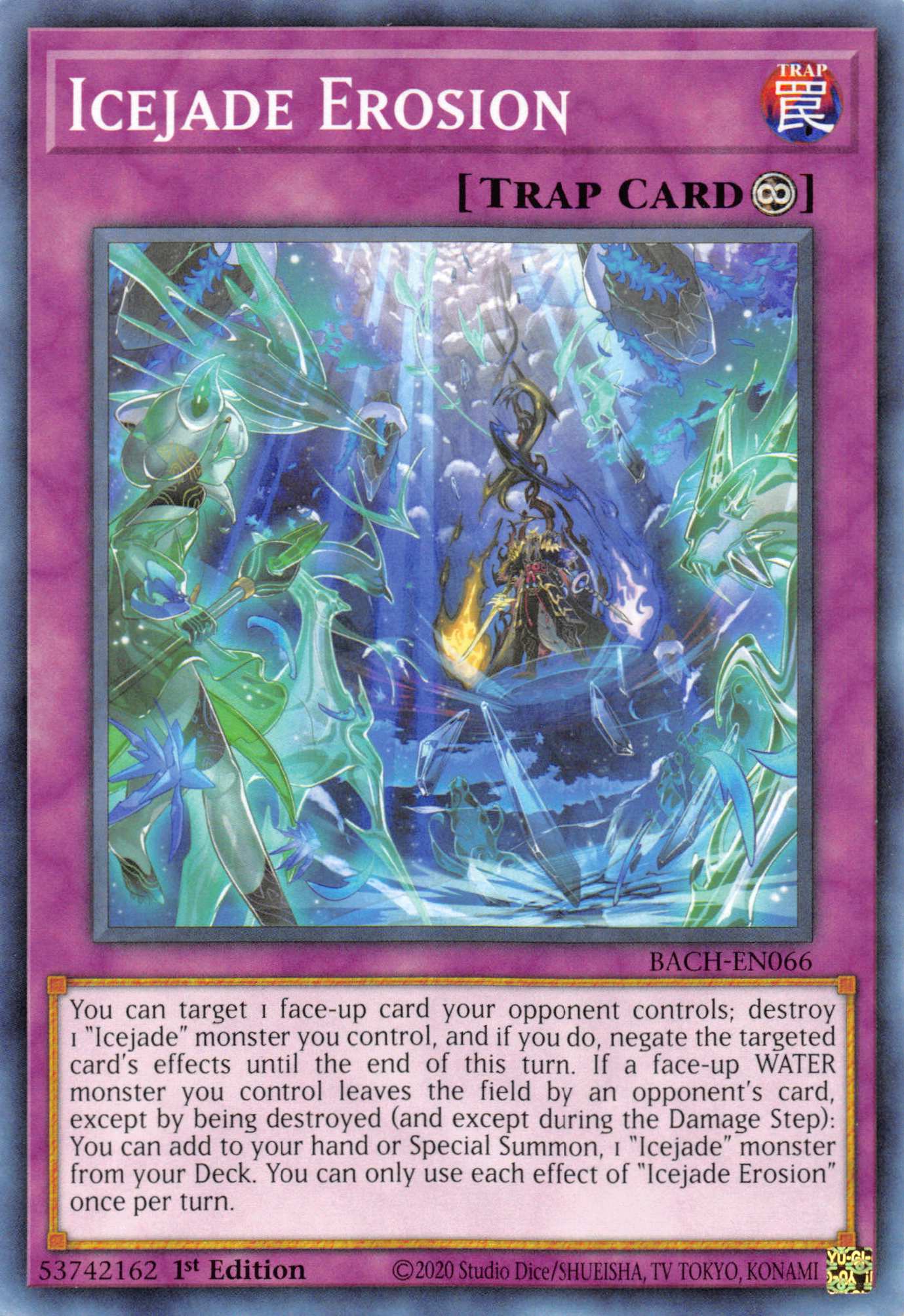 Icejade Erosion [BACH-EN066] Common | Gam3 Escape