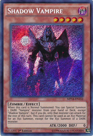 Shadow Vampire [MP14-EN152] Secret Rare | Gam3 Escape