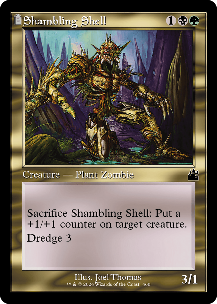 Shambling Shell (Retro Frame) [Ravnica Remastered] | Gam3 Escape