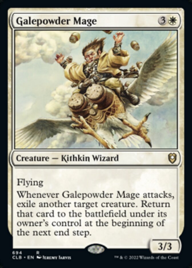Galepowder Mage [Commander Legends: Battle for Baldur's Gate] | Gam3 Escape
