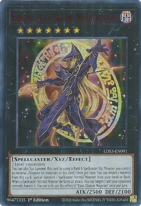 Ebon Illusion Magician (Red) [LDS3-EN091] Ultra Rare | Gam3 Escape