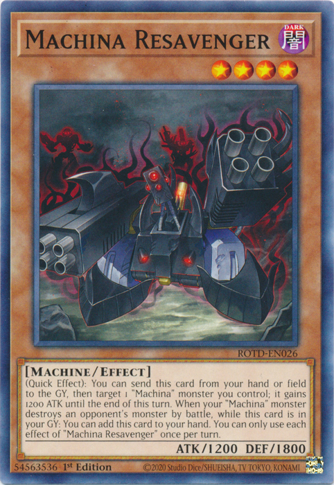 Machina Resavenger [ROTD-EN026] Common | Gam3 Escape