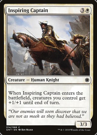 Inspiring Captain [Game Night] | Gam3 Escape