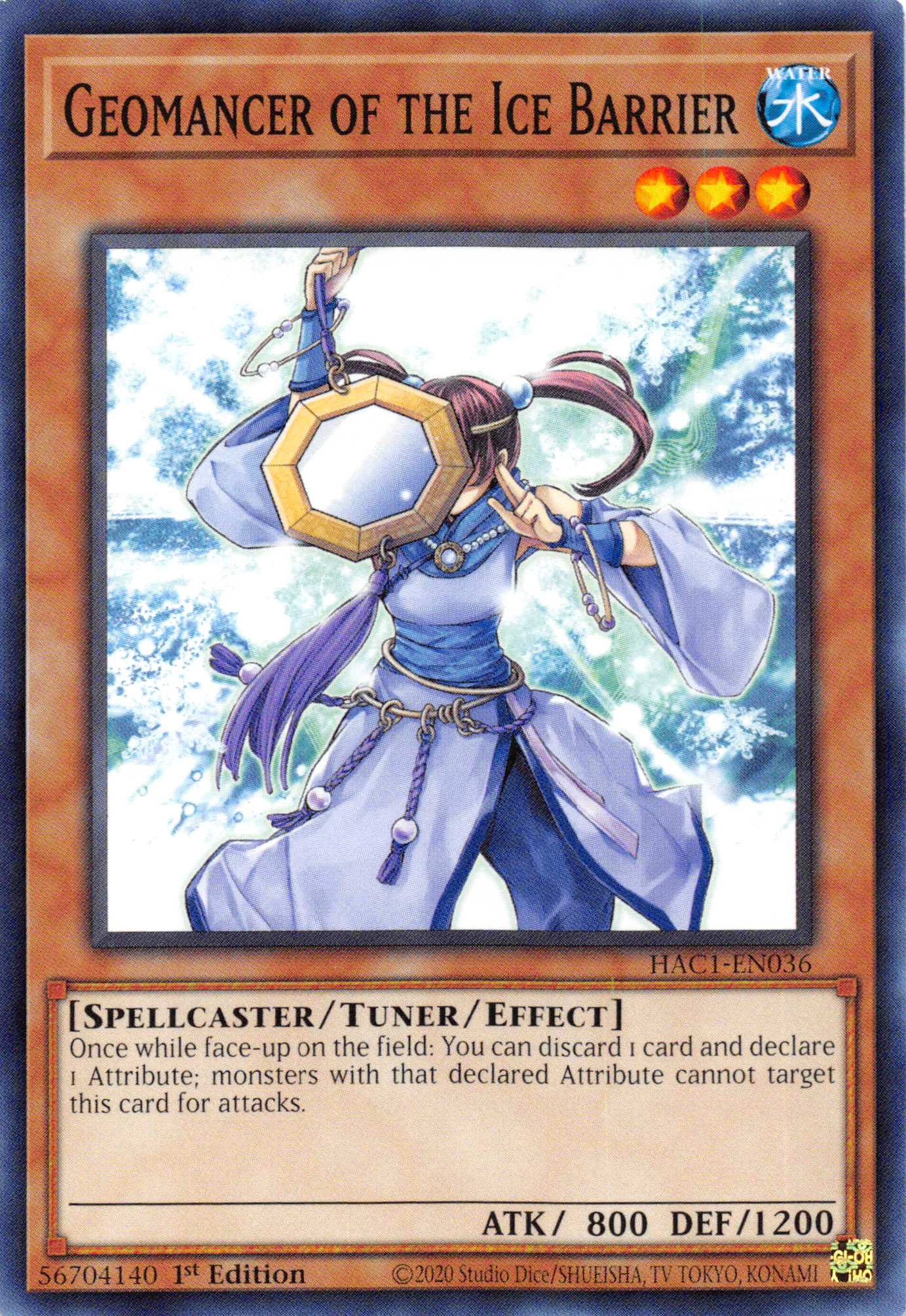 Geomancer of the Ice Barrier (Duel Terminal) [HAC1-EN036] Parallel Rare | Gam3 Escape