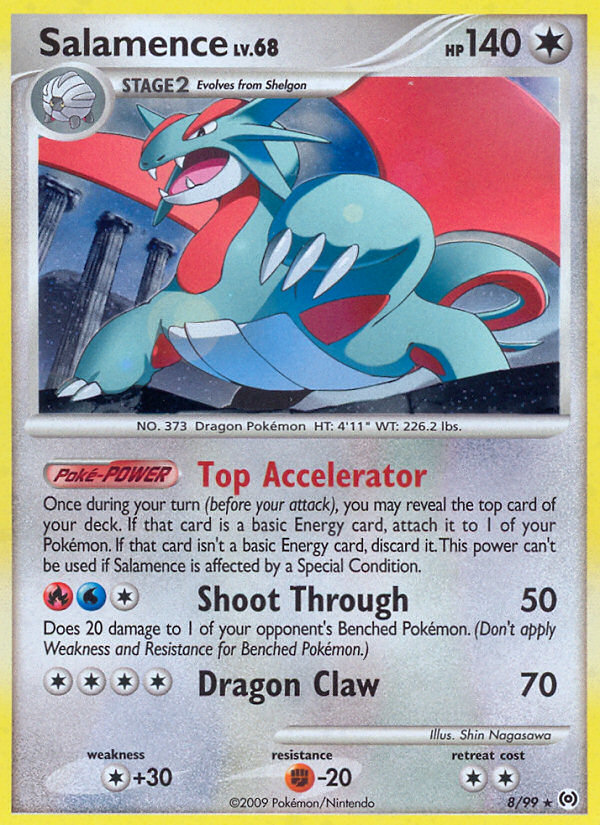 Salamence (8/99) [Platinum: Arceus] | Gam3 Escape