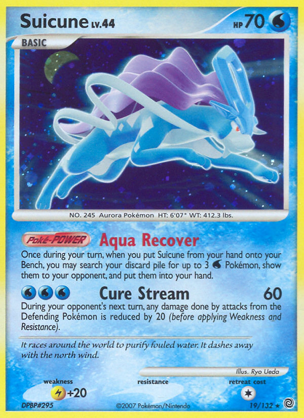 Suicune (19/132) [Diamond & Pearl: Secret Wonders] | Gam3 Escape