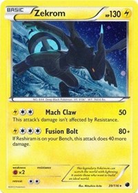 Zekrom (39/116) (Cosmos Holo) [Black & White: Plasma Freeze] | Gam3 Escape