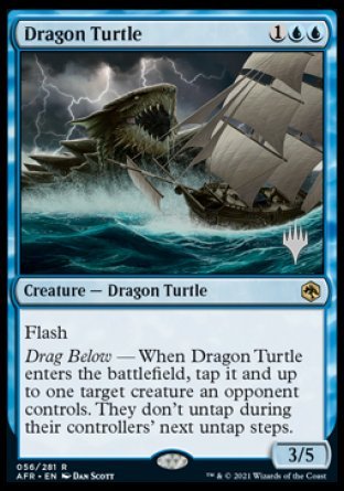 Dragon Turtle (Promo Pack) [Dungeons & Dragons: Adventures in the Forgotten Realms Promos] | Gam3 Escape