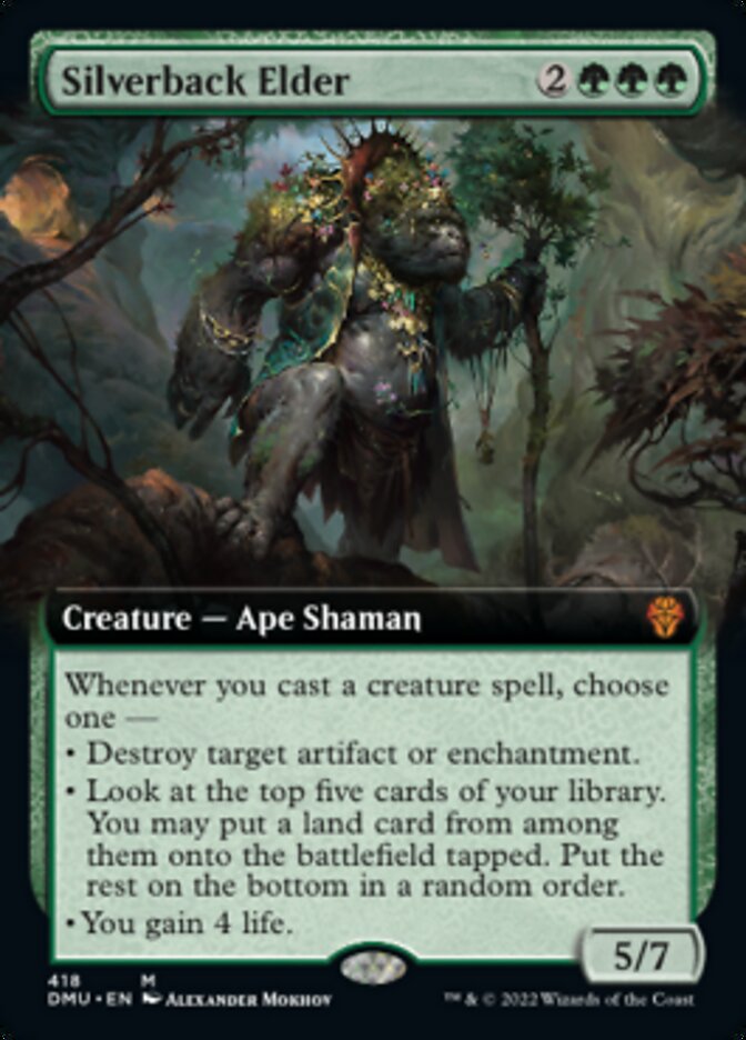 Silverback Elder (Extended Art) [Dominaria United] | Gam3 Escape