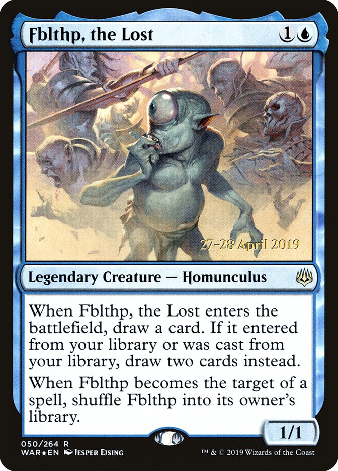 Fblthp, the Lost  [War of the Spark Prerelease Promos] | Gam3 Escape