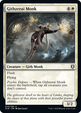 Githzerai Monk [Commander Legends: Battle for Baldur's Gate] | Gam3 Escape