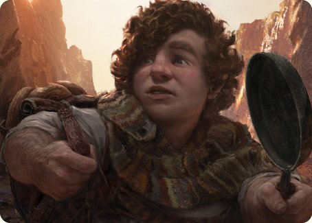 Sam, Loyal Attendant Art Card [The Lord of the Rings: Tales of Middle-earth Art Series] | Gam3 Escape