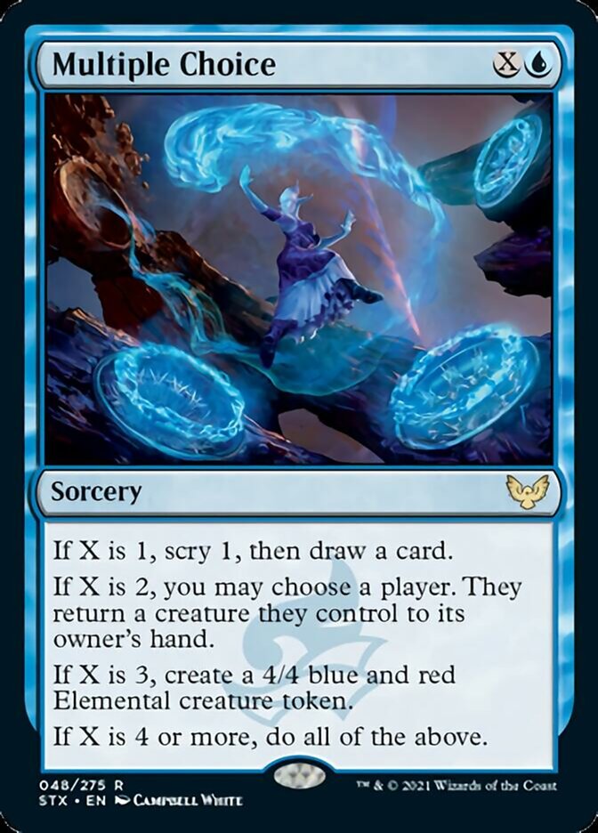 Multiple Choice [Strixhaven: School of Mages] | Gam3 Escape