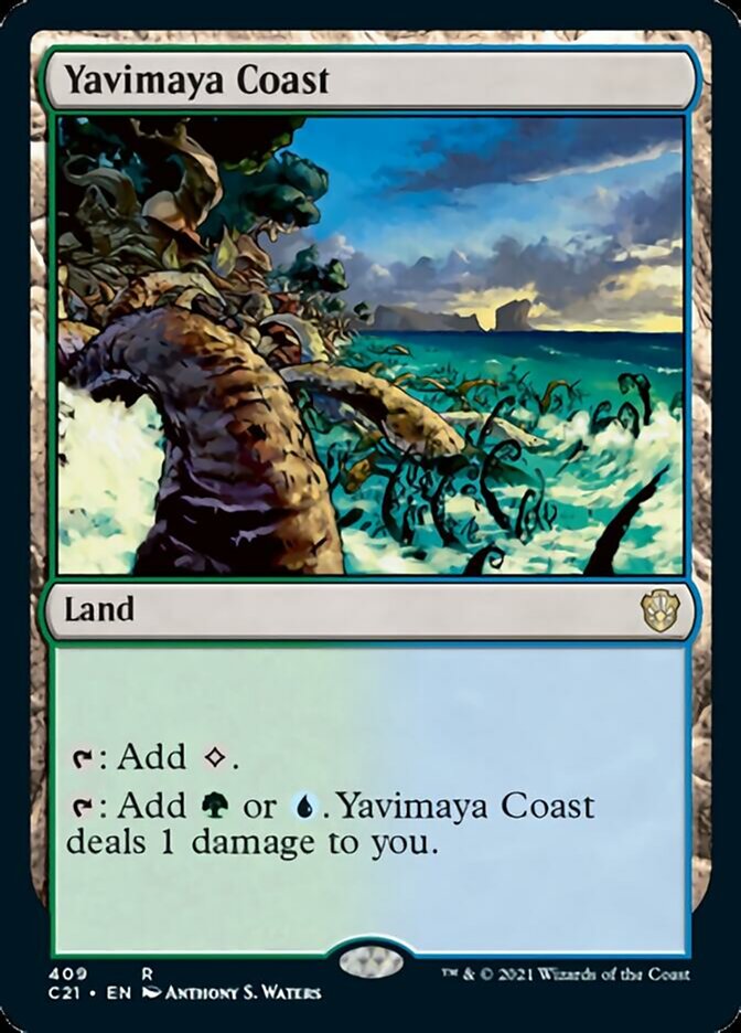 Yavimaya Coast [Commander 2021] | Gam3 Escape