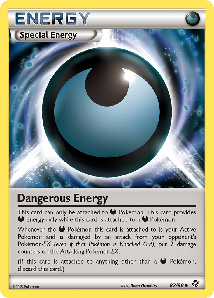 Dangerous Energy (82/98) [XY: Ancient Origins] | Gam3 Escape