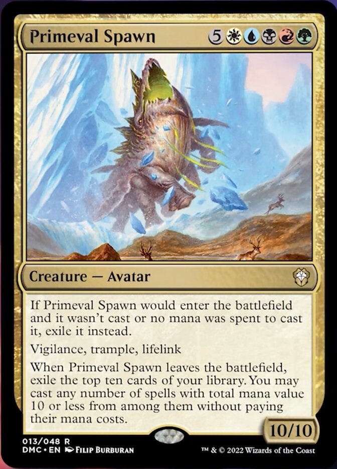 Primeval Spawn [Dominaria United Commander] | Gam3 Escape