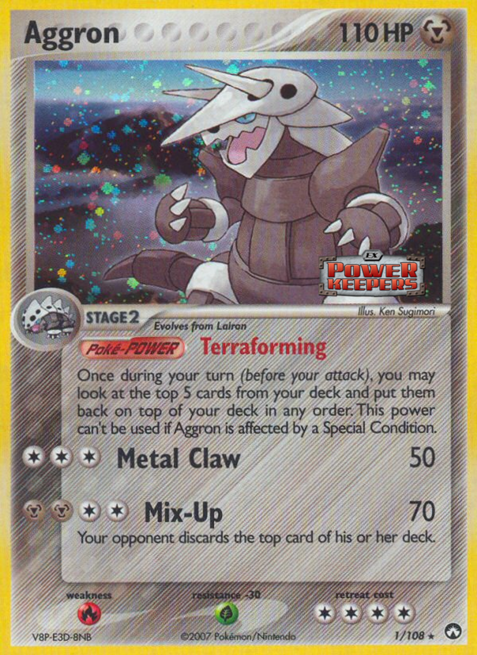 Aggron (1/108) (Stamped) [EX: Power Keepers] | Gam3 Escape