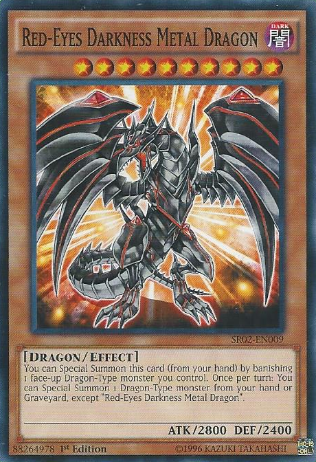 Red-Eyes Darkness Metal Dragon [SR02-EN009] Common | Gam3 Escape