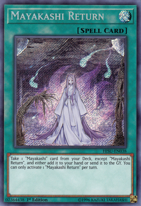 Mayakashi Return [HISU-EN038] Secret Rare | Gam3 Escape