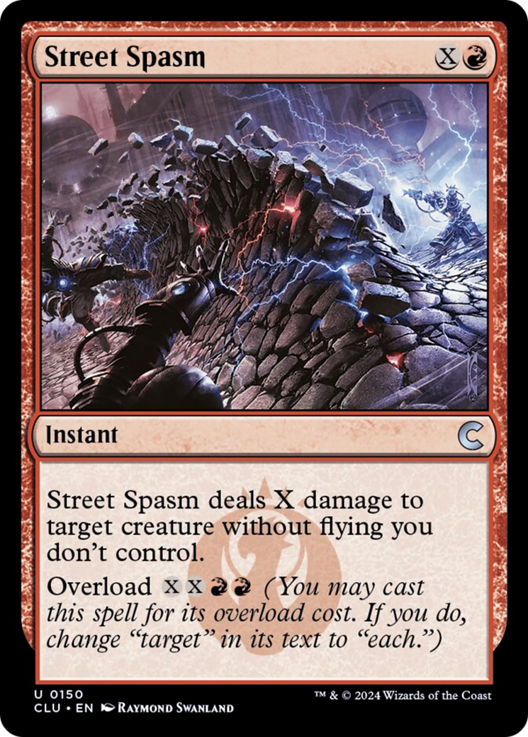 Street Spasm [Ravnica: Clue Edition] | Gam3 Escape