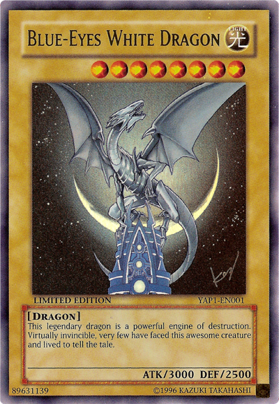 Blue-Eyes White Dragon [YAP1-EN001] Ultra Rare | Gam3 Escape