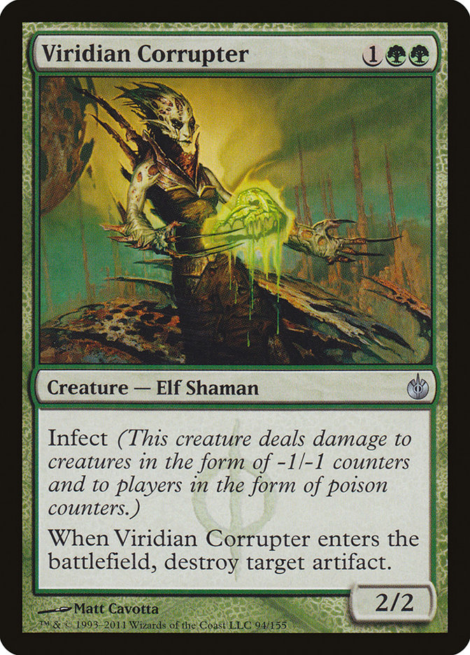 Viridian Corrupter [Mirrodin Besieged] | Gam3 Escape