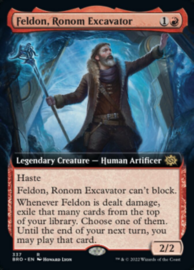 Feldon, Ronom Excavator (Extended Art) [The Brothers' War] | Gam3 Escape