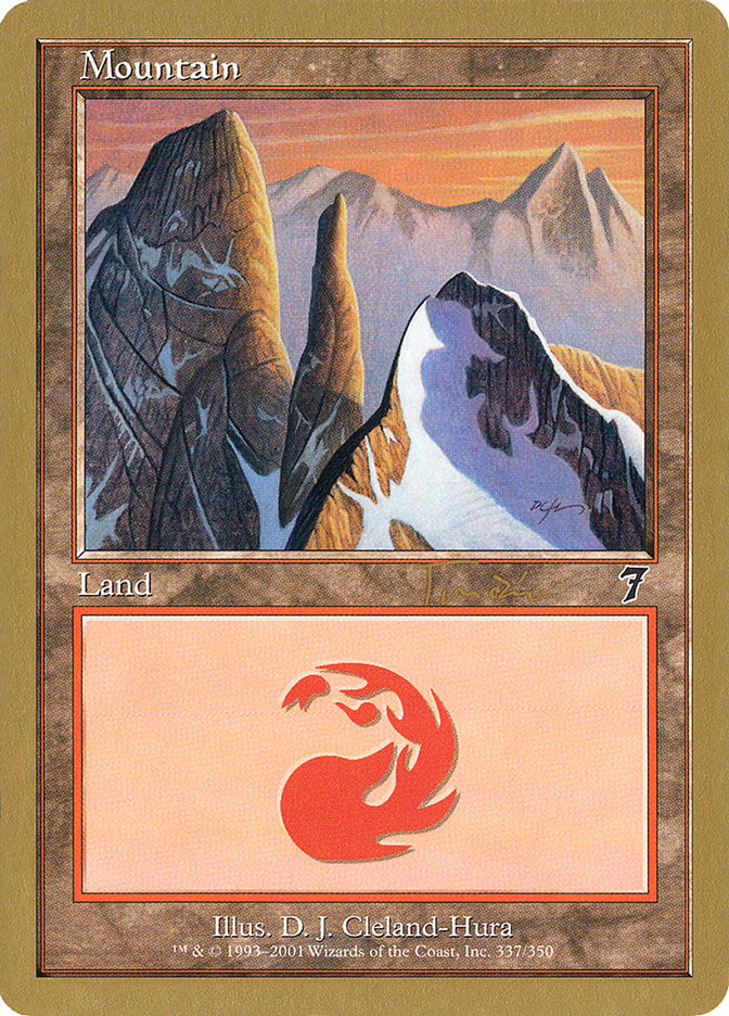 Mountain (jt337) (Jan Tomcani) [World Championship Decks 2001] | Gam3 Escape