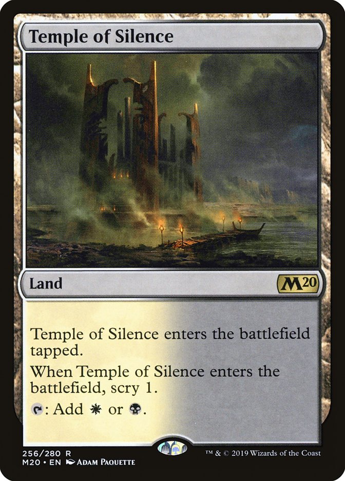 Temple of Silence [Core Set 2020] | Gam3 Escape