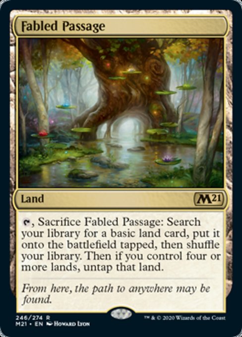 Fabled Passage [Core Set 2021] | Gam3 Escape