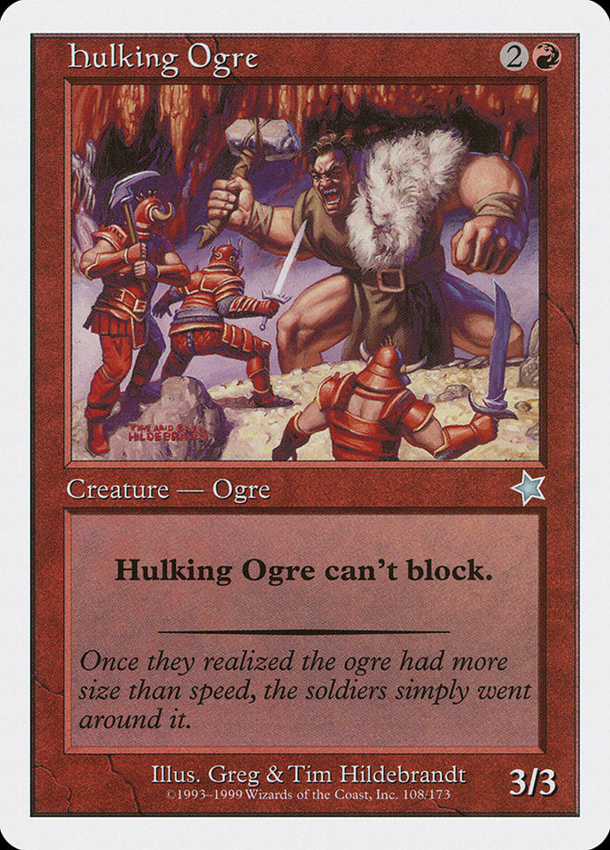 Hulking Ogre [Starter 1999] | Gam3 Escape