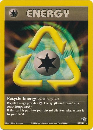 Recycle Energy (105/111) [Neo Genesis Unlimited] | Gam3 Escape