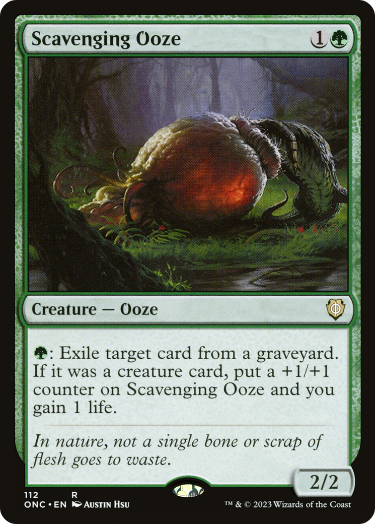 Scavenging Ooze [Phyrexia: All Will Be One Commander] | Gam3 Escape