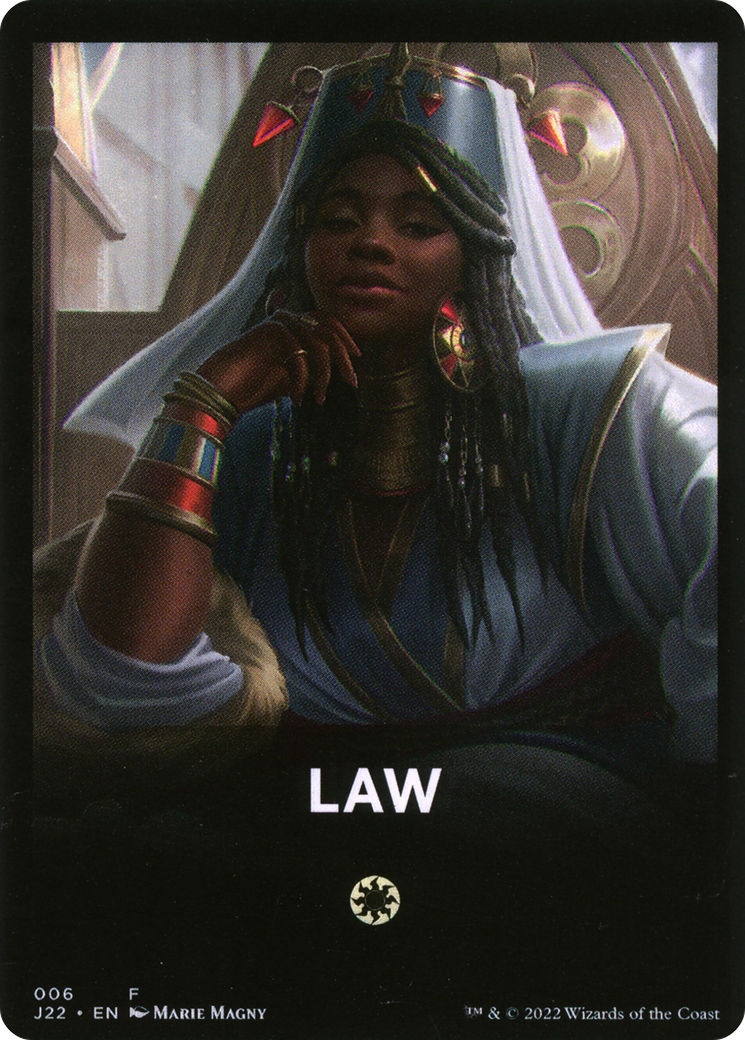 Law Theme Card [Jumpstart 2022 Front Cards] | Gam3 Escape