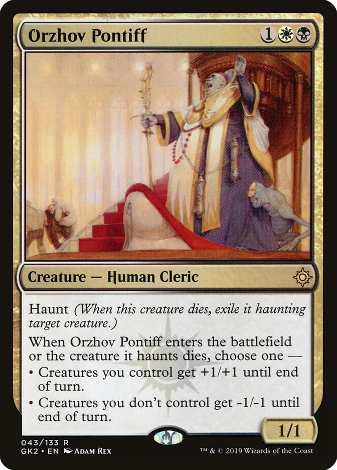 Orzhov Pontiff [Ravnica Allegiance Guild Kit] | Gam3 Escape