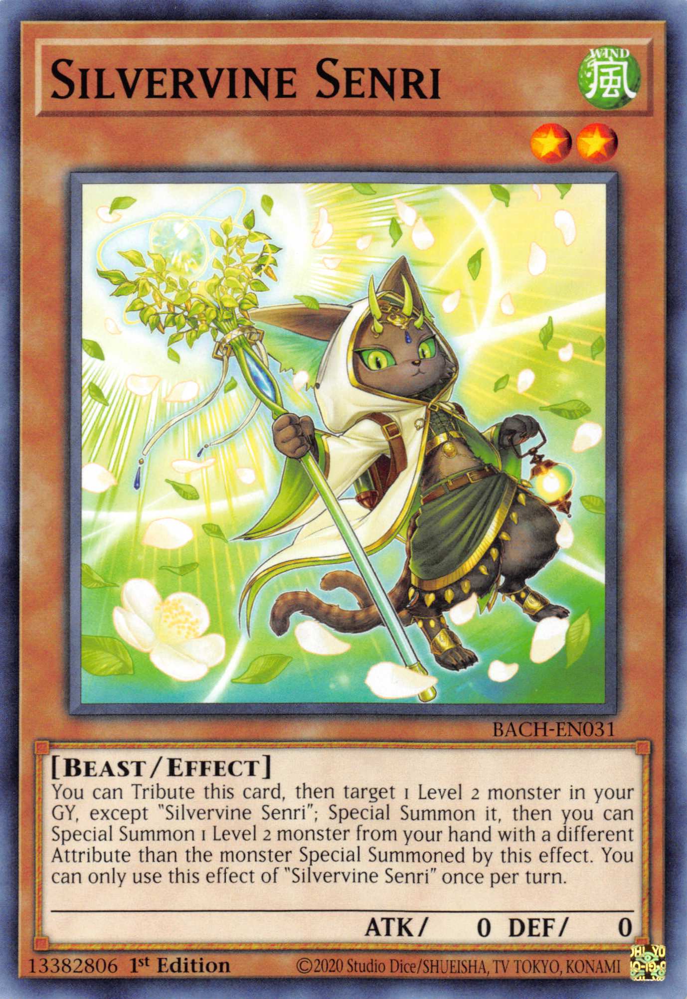 Silvervine Senri [BACH-EN031] Common | Gam3 Escape