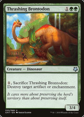 Thrashing Brontodon [Game Night] | Gam3 Escape