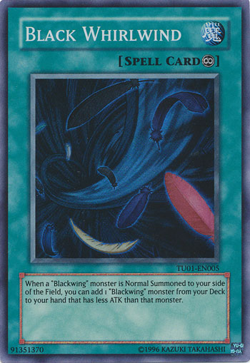 Black Whirlwind [TU01-EN005] Super Rare | Gam3 Escape