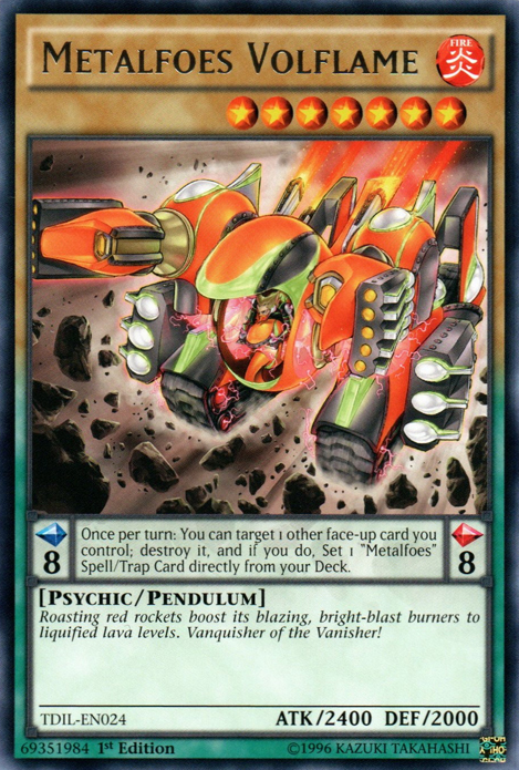 Metalfoes Volflame [TDIL-EN024] Rare | Gam3 Escape