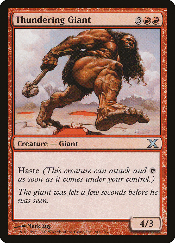 Thundering Giant [Tenth Edition] | Gam3 Escape