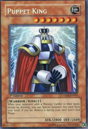 Puppet King [CRMS-EN093] Secret Rare | Gam3 Escape