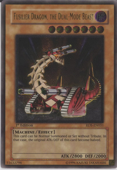 Fusilier Dragon, the Dual-Mode Beast (UTR) [RDS-EN031] Ultimate Rare | Gam3 Escape