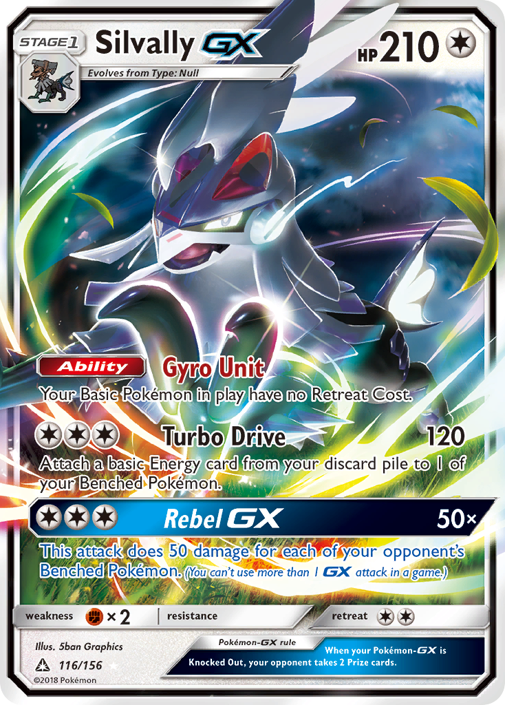 Silvally GX (116/156) [Sun & Moon: Ultra Prism] | Gam3 Escape