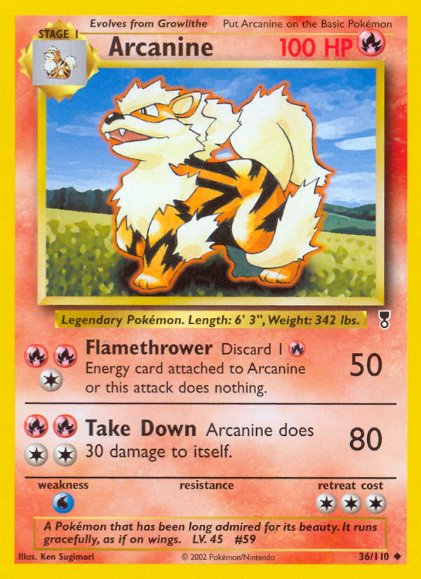 Arcanine (36/110) [Legendary Collection] | Gam3 Escape