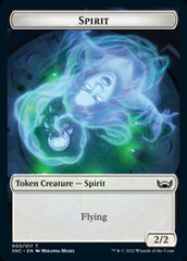Devil // Spirit Double-sided Token [Streets of New Capenna Tokens] | Gam3 Escape