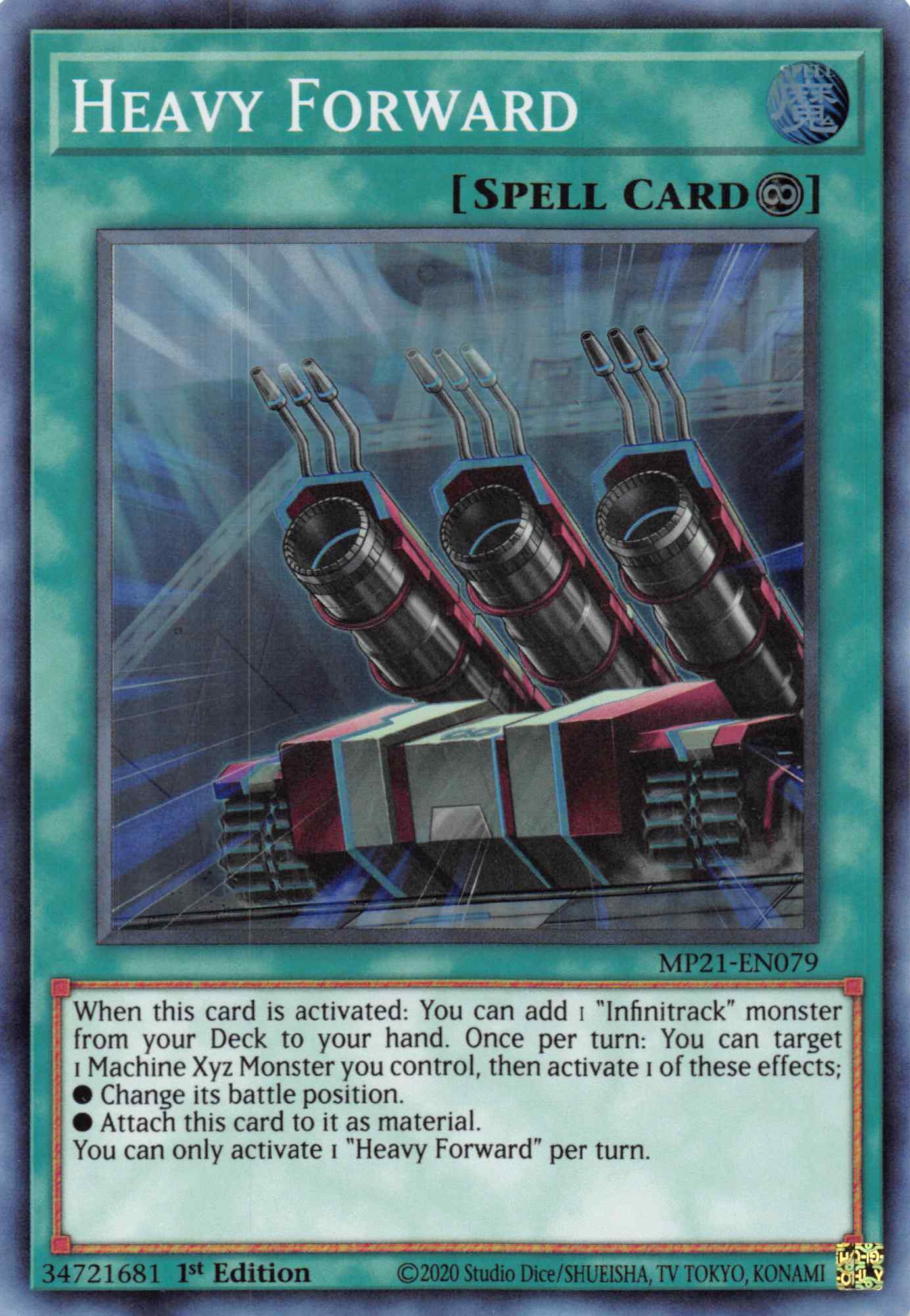 Heavy Forward [MP21-EN079] Super Rare | Gam3 Escape