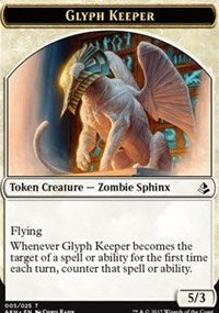 Glyph Keeper // Warrior Token [Amonkhet Tokens] | Gam3 Escape