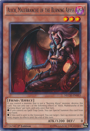 Alich, Malebranche of the Burning Abyss [NECH-EN083] Rare | Gam3 Escape