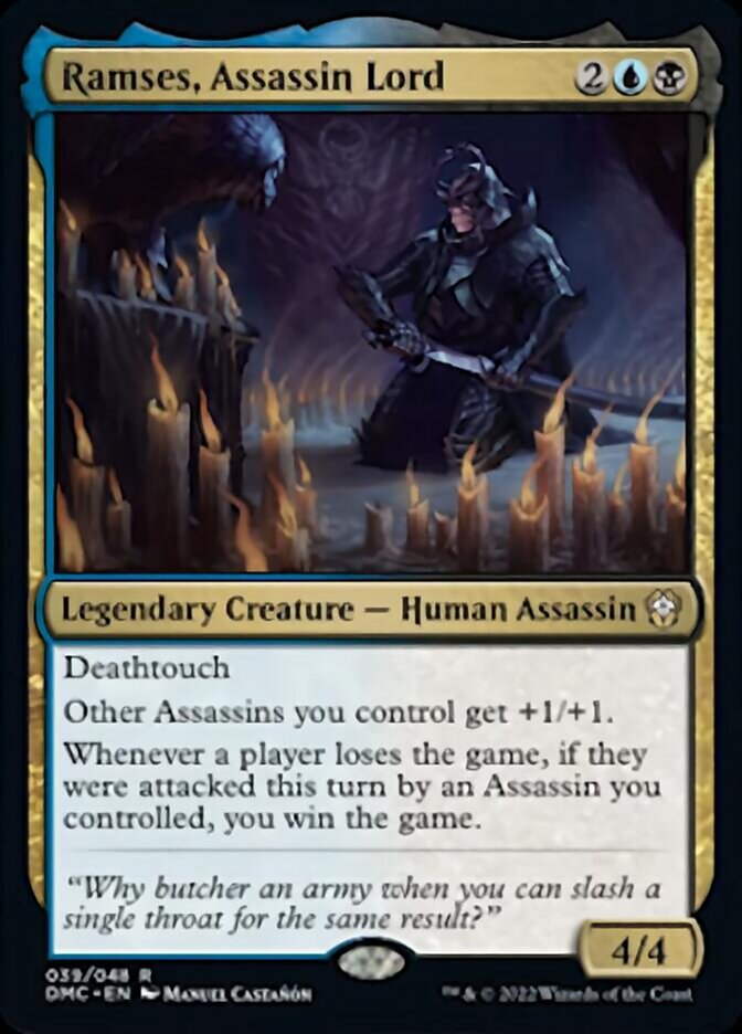 Ramses, Assassin Lord [Dominaria United Commander] | Gam3 Escape