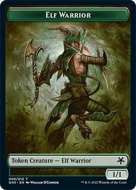 Bird Illusion // Elf Warrior Double-Sided Token [Game Night: Free-for-All Tokens] | Gam3 Escape